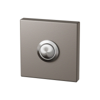 GPF9827.A3.1102 deurbel vierkant 50x50x8 mm Mocca blend