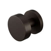GPF9852.A1-00 Dark blend vlakke knop S5 52x16mm met wisselstift op ronde rozet