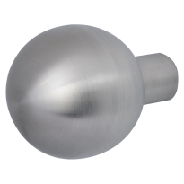 GPF9854.09 RVS mat kogel knop 50mm t.b.v. veiligheidsschilden vast