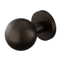 GPF9854.A1-00 Dark blend kogelknop S5 50mm met wisselstift op ronde rozet