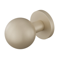 GPF9854.A4-00 Champagne blend kogelknop S5 50mm met wisselstift op ronde rozet