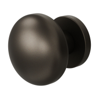 GPF9857.A1-00 Dark blend paddenstoel knop S5 65mm incl. wisselstift op rond rozet