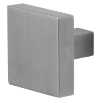 GPF9858.09 RVS mat vierkante knop 60x60x16mm t.b.v. veiligheidsschilden vast