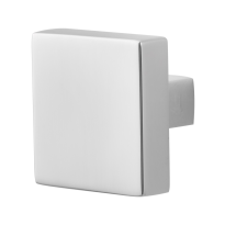GPF9858.49 RVS gepolijst vierkante knop 60x60x16mm t.b.v. veiligheidsschilden vast