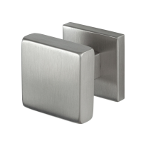 GPF9948.09-02 RVS mat vierkante knop 53x53x16mm met vierkant rozet