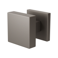 GPF9948.A3-02R Mocca blend vierkante knop S1 53x53x16mm draaibaar met vierkant rozet rechts