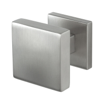GPF9950.09-02 RVS mat vierkante knop 60x60x16mm met vierkant rozet
