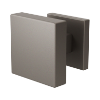 GPF9950.A3-02L Mocca blend vierkante knop S1 60x60x16mm draaibaar met vierkant rozet links