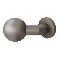 GPF9953.A3-00 Mocca blend verkropte kogelknop 55mm met ronde rozet