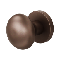 GPF9959.A2-00 Bronze blend paddenstoel knop S2 52mm incl. knopvastzetter met rond rozet