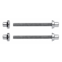 Kit 6 bevestiging dubbelzijdig door de deur t.b.v. houten, PVC- en aluminium deuren