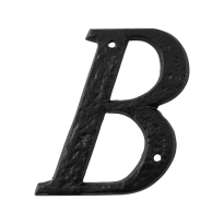 Landelijke huisnummer letter 'B', 101 mm