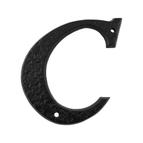 Landelijke huisnummer letter 'C', 152 mm