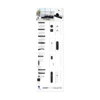 Presentatie GPF CombiVari Wanddisplay Zwart/Wit