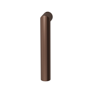 GPF1015.A2K L/R Bronze raamkruk/ z.rozet
