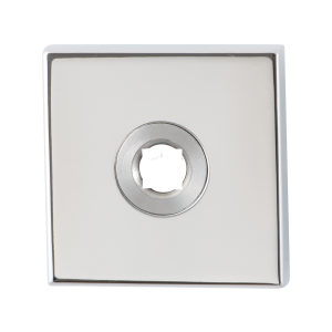 GPF1100.42 RVS pol vierk rozet 50x50x8mm