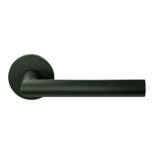L-haaks model 19mm Deurkruk op Rozet Moss