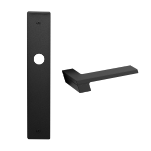 1370 Jet deurkruk op schild PC85, mat zwart