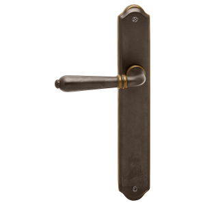530L Sevilla deurkruk op langschild PC72 linkswijzend, imperial brons 