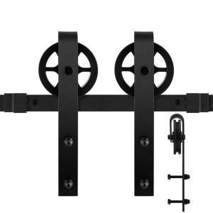 GPF0502.61 schuifdeursysteem Teho zwart 150 cm