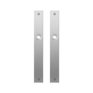 GPF1100.28 plaatschild rechthoekig blind RVS geborsteld