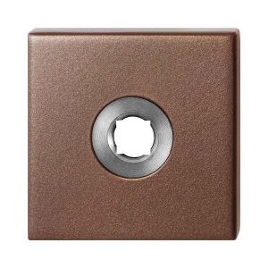 GPF1102.A2 R rozet 50x50x8 mm Bronze blend rechtsdraaiend