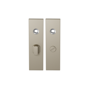 GPF1115.A4 kortschild rechthoekig WC57/5 grote knop Champagne blend