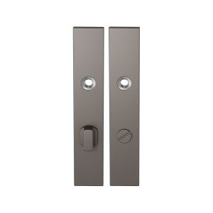 GPF1125.A3 langschild rechthoekig WC72/8 grote knop Mocca blend