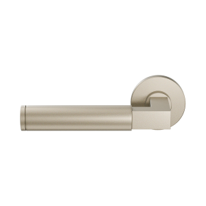GPF2080.A4-00L/R Champagne blend Kuri deurkruk op ronde rozet