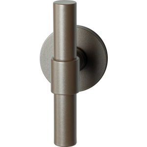 GPF3046.A3-05 Mocca blend kruiskruk Hipi Deux op ronde rozet