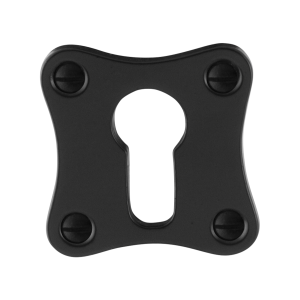 GPF6902.09 cilinderrozet 52x52x5mm smeedijzer zwart