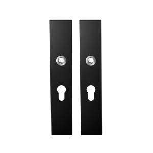 GPF8100.25 langschild rechthoekig PC55 zwart