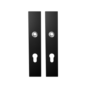 GPF8100.25 langschild rechthoekig PC72 zwart