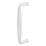 Deurgreep jaren 30 Ika wit 207x63mm