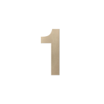 GPF Champagne blend huisnummer 1 L, 200 mm