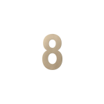 GPF Champagne blend huisnummer 8, 150 mm