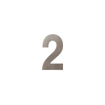 GPF Mocca blend huisnummer 2, 150 mm