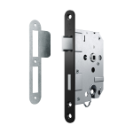 GPF0100.1Z Cilinderslot PC55 Zwart egaal 174x20mm