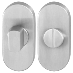 GPF0903.04 toiletgarnituur 70x32mm stift 8mm RVS geborsteld