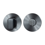GPF0910.00P1 toiletgarnituur 50x8mm stift 8mm PVD antraciet