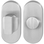 GPF0910.04 toiletgarnituur 70x32mm stift 8mm RVS geborsteld