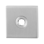 GPF1100.02R rozet 50x50x8mm RVS geborsteld rechtsdraaiend