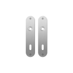GPF1100.12 plaatschild afgerond BB72 RVS geborsteld