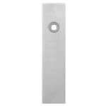 GPF1100.15L kortschild rechthoekig linksdraaiend RVS geborsteld