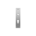 GPF1100.16L/R plaatschild rechthoekig PC55 links-/ rechtsdraaiend RVS geborsteld