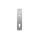 GPF1100.16L/R plaatschild rechthoekig PC72 links-/ rechtsdraaiend RVS geborsteld