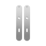 GPF1100.22 plaatschild afgerond BB72 RVS geborsteld