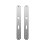 GPF1100.23 plaatschild afgerond BB56 RVS geborsteld