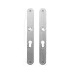 GPF1100.23 plaatschild afgerond PC55 RVS geborsteld