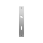 GPF1100.26L/R plaatschild rechthoekig BB72 links-/ rechtsdraaiend RVS geborsteld